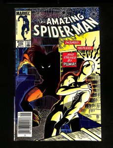 Amazing Spider-Man #256 Newsstand Variant 1st Puma!
