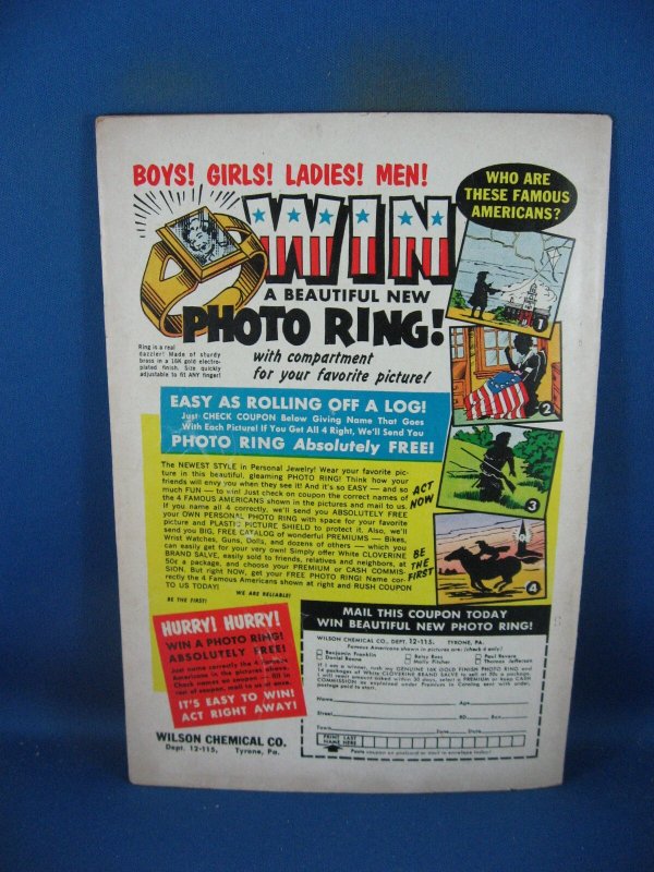 STAR SPANGLED WAR STORIES 95 F+ DINOSAUR CVR DC 1961