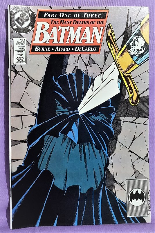 Batman #433 Many Deaths of the Batman Part One (DC 1989)