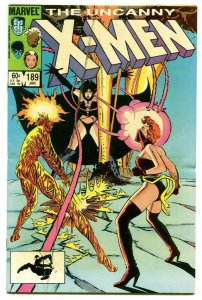 Uncanny X-Men 189 FN/VF 7.0 Marvel 1985 6249