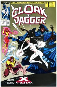 CLOAK and DAGGER #1 2 3 4 5, VF/NM, 1988,  5 issues, more Marvel in store