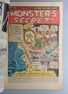 Fantastic Four #106 VF Classic John Romita 4-Square Cover Marvel 1971 BW1