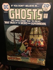 Ghosts #23 (1974) Mid-high-grade DC horror issue!  FN/VF Wow!