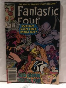 Fantastic Four #328 (1989) Frightful Four Dragon Man Titania Wizard Hydro-Man