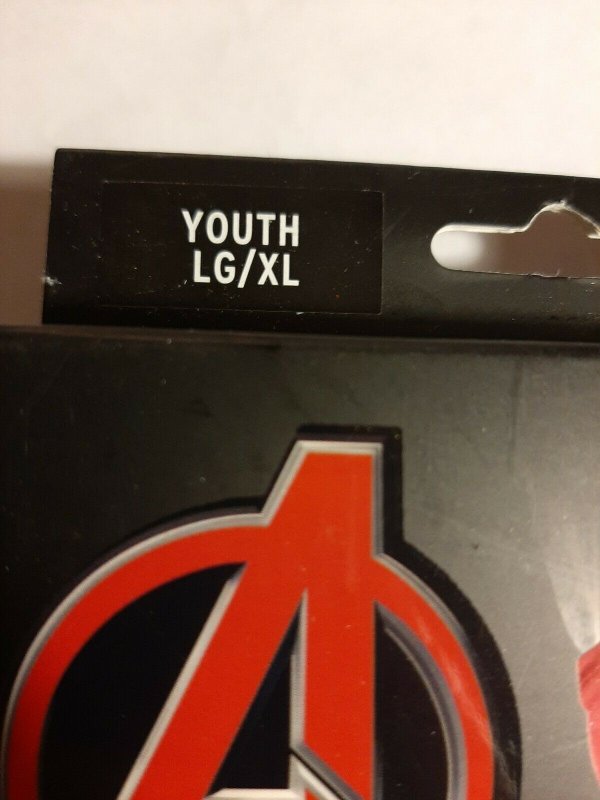 Marvel Avengers Captain Marvel Youth Support Sleeve Youth LG/XL open box