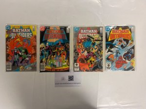 4 Batman Outsiders DC Comic Books # 6 7 8 9 Wonder Woman Flash 25 JS53