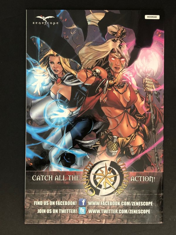 Grimm Neverland Hook 4 CS Moore Eric EBAS Basaldua Naughty Variant Ltd 100 NM+