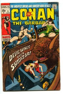 CONAN THE BARBARIAN #6 BARRY SMITH ART - VG