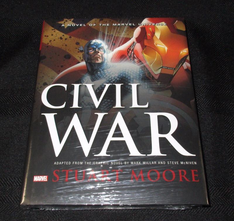 Civil War - Stuart Moore - Hardcover Novel (Marvel) - New/Sealed!