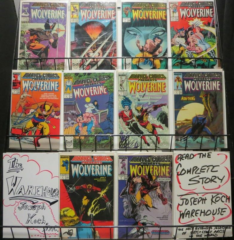 MARVEL COMICS PRESENTS 1-10 ANTHOLOGY;WOLVERINE STORY A