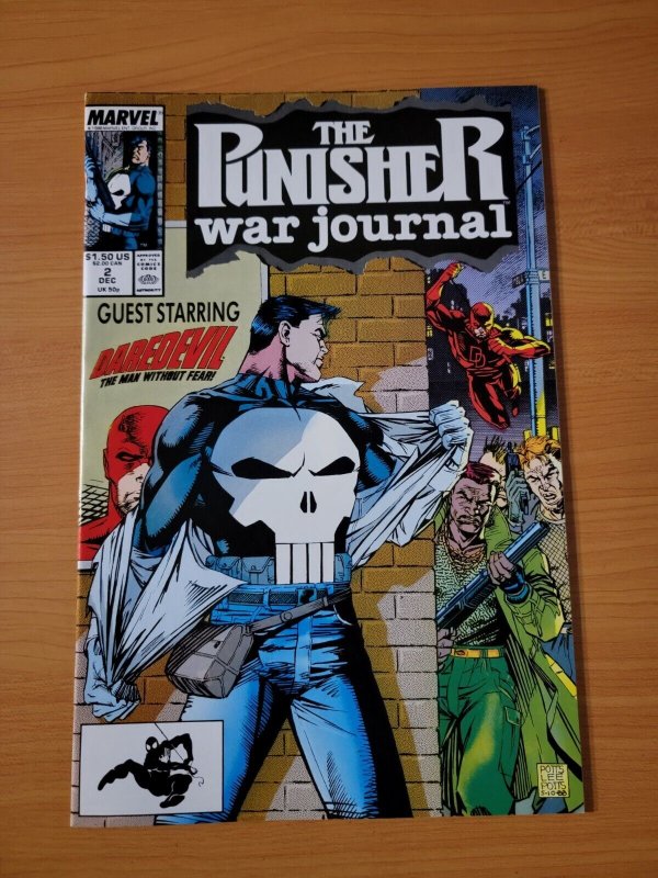 Punisher War Journal #2 Direct Market Edition ~ NEAR MINT NM ~ 1988 Marvel Comic