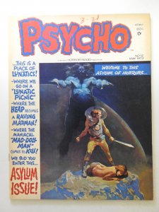Psycho #12 (1973) Asylum Issue! Sharp Fine- Condition!