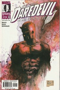 Daredevil # 15 cubrir una casi como nuevo Marvel Knights 2001 David Mack [G4] 