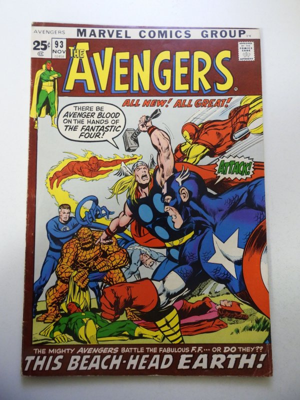 The Avengers #93 (1971) FN+ Condition