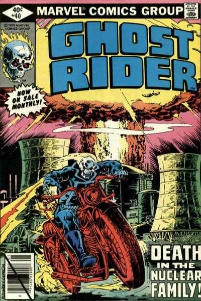 Ghost Rider (1973 series) #40, Fine+ (Stock photo)