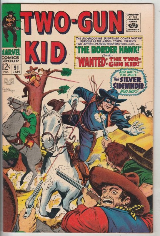 Two-Gun Kid #91 (Jan-68) VF High-Grade Two-Gun Kid