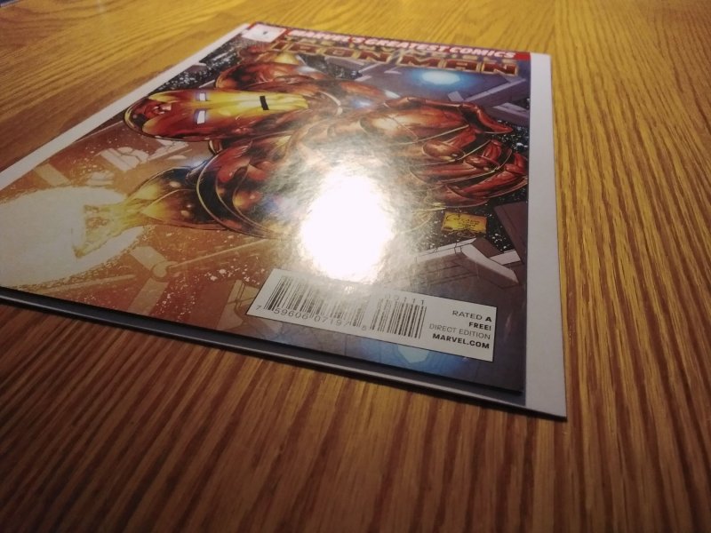 Invincible Iron Man #1 Marvel's Greatest Comics Cover (2008)