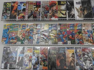 Huge Lot of 130+ Comics W/ Captain America, Wolverine, Spiderman Avg. VF Cond.