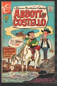 Abbott & Costello #6 1969-Charlton-Hanna-Barbera cartoon inspired series-TV s...