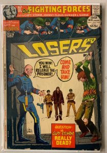 Our Fighting Forces #136 Giant-size DC (2.5 GD+) cover detached (1972)