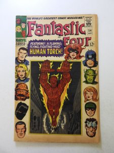 Fantastic Four #54 (1966) VG condition