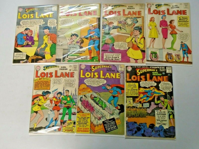 Silver Age Lois Lane Comic Lot 12¢ Covers From #41-85 13 Diff Avg 3.0 (1963-68)