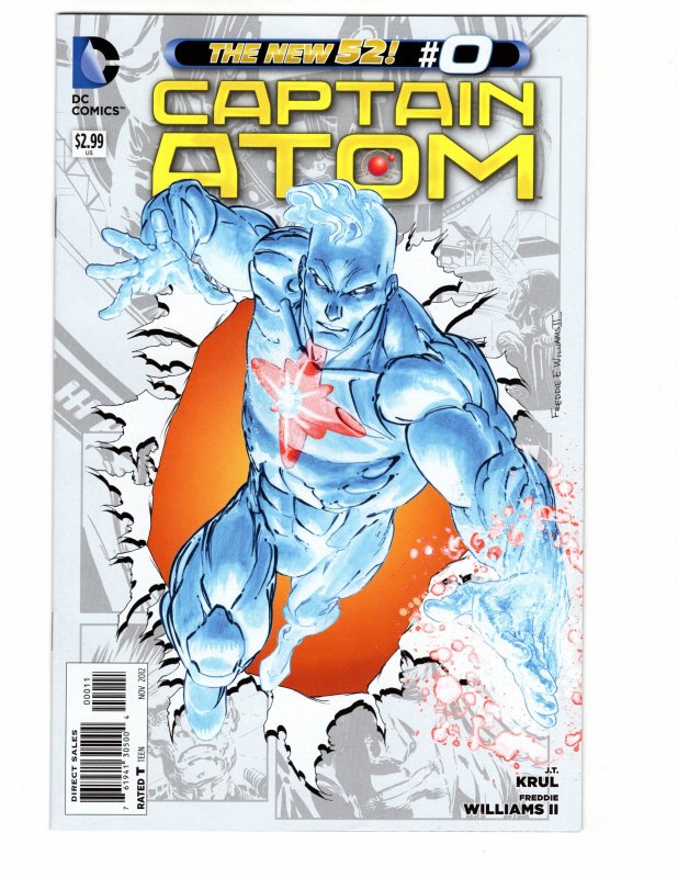 Captain Atom #0 (VF/NM) ID#MBX1