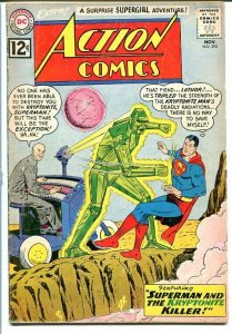 ACTION COMICS #294 DC SUPERMAN 1962 LEX LUTHOR-Silver G+