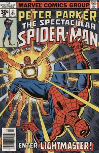 Spectacular Spider-Man, The #3 FN ; Marvel | 1st appearance Lightmaster