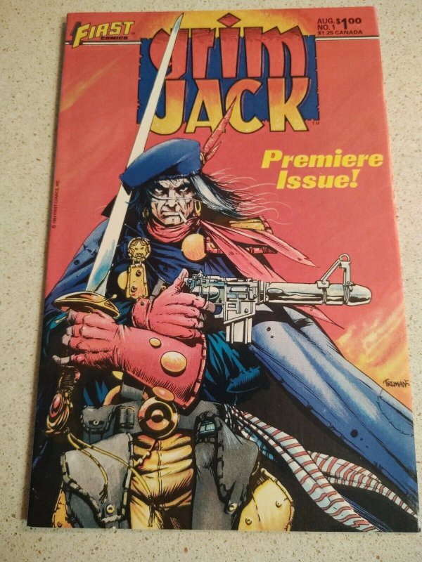 Grimjack #1 john ostrander - first comics - tim truman - august 1984