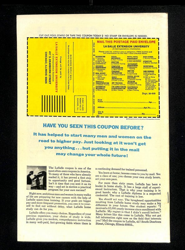 Sub-Mariner #69 VF- 7.5 Spider-Man!