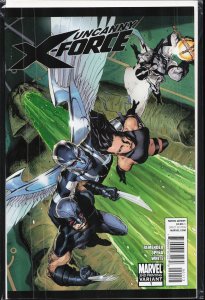 Uncanny X-Force #1 Second Print Cover (2010) X-Force