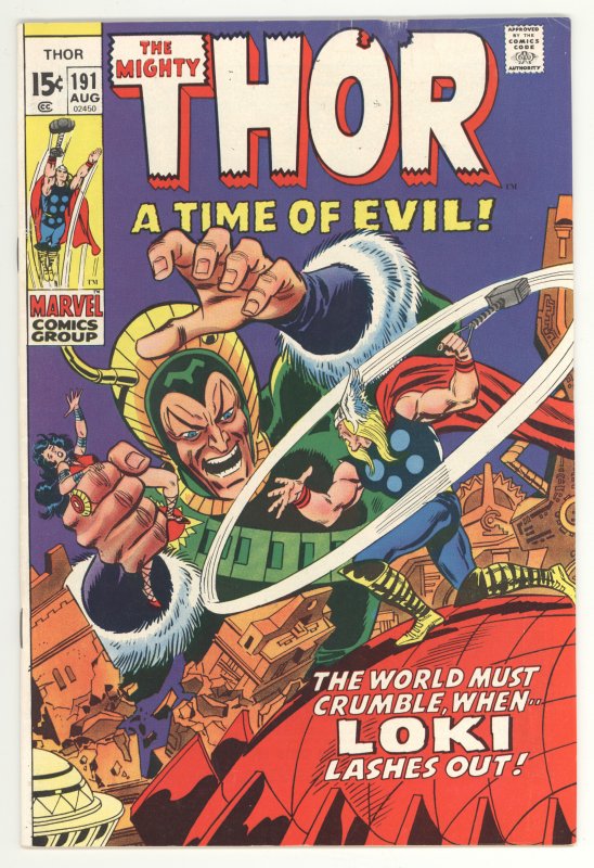 Thor #191 (1971) Loki!
