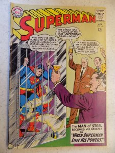 SUPERMAN # 160 DC SILVER READER ACTION ADVENTURE