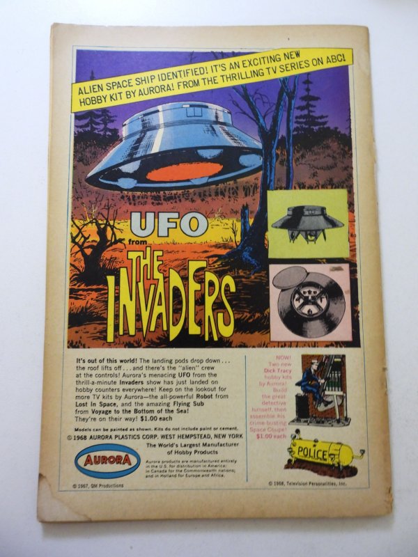 Aquaman #39 (1968) GD Cond cover detached, moisture stains, 1/4 spine split