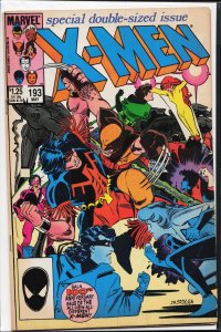 The Uncanny X-Men #193 Direct Edition (1985) X-Men [Key Issue]
