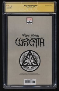 Web of Venom: Wraith #1 CGC NM/M 9.8 White Pages Kirkham Cover C Variant