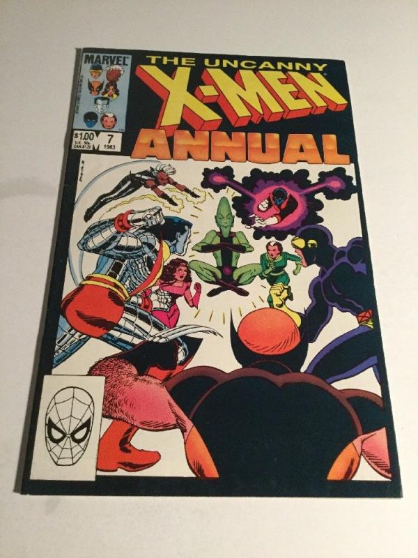 Uncanny X-Men Annual 7 Vf- Very Fine- 7.5 Marvel Comics