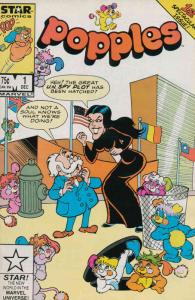 Popples #1 GD; Marvel Star | low grade comic - save on shipping - details inside