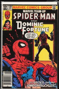 Marvel Team-Up #120 (1982) Dominic Fortune [Key Issue]