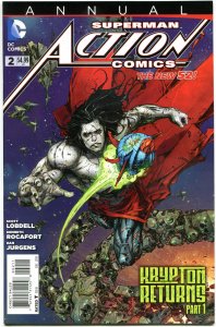 ACTION COMICS #2 Annual, VF/NM,  2013, Krypton Returns, more Superman in store