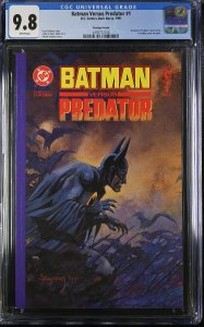 BATMAN VERSUS PREDATOR #1--CGC 9.8--Prestige--1991--comic book--DC--4393772016