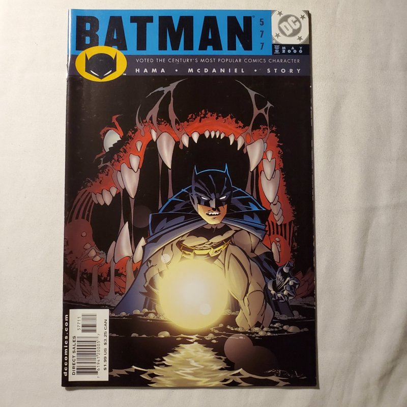 Batman 577 Near Mint Cover by McDaniel