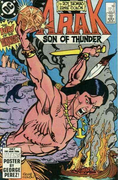 Arak Son of Thunder #31 VG ; DC | low grade comic Roy Thomas Fury of the Vikings