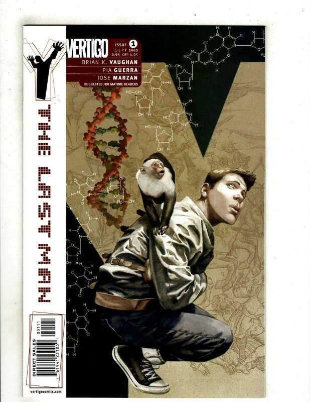 Y The Last Man # 1 NM 1st Print DC Vertigo Comic Book Brian K. Vaughan TV GE8