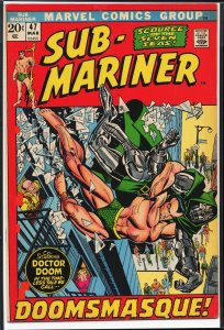 Sub-Mariner #47 (1972) Namor the Sub-Mariner