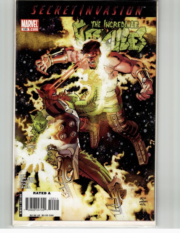 Incredible Hercules #120 (2008) Hercules