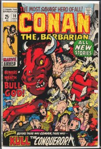 Conan the Barbarian #10 (1971) Conan