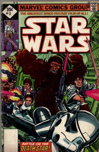 Star Wars #3 VINTAGE 1977 Marvel Comics Reprint 1st Han Solo + Chewbacca Cover