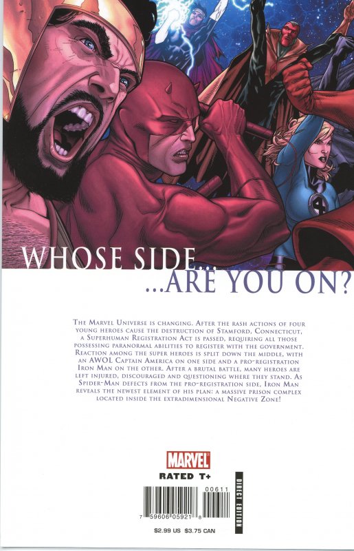 Civil War #6   9.0 (our highest grade)